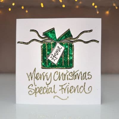 Present Box Christmas Card