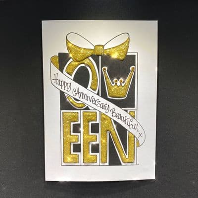 Queen with Bow; Choose your Colour