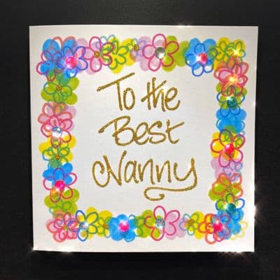 Rainbow Flower Border