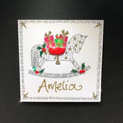 Rocking Horse with Border