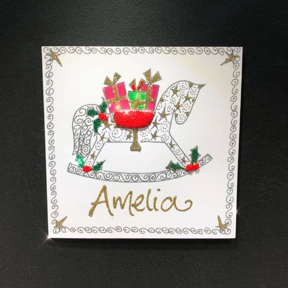 Rocking Horse with Border