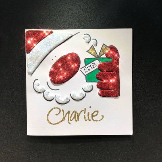 Santa with Gift