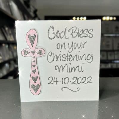 Side Cross; Pink or Blue