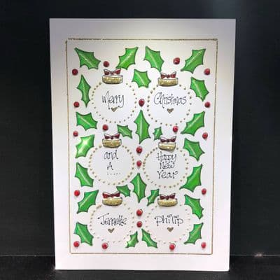 Six Christmas Baubles