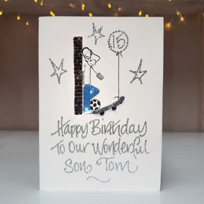 Skater Boy Birthday Card
