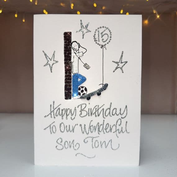 Skater Boy Birthday Card