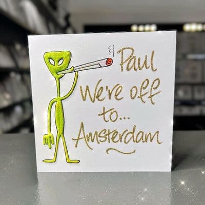 Small 13cm² Alien Puff Head