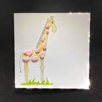 Small Giraffe Greetings Card