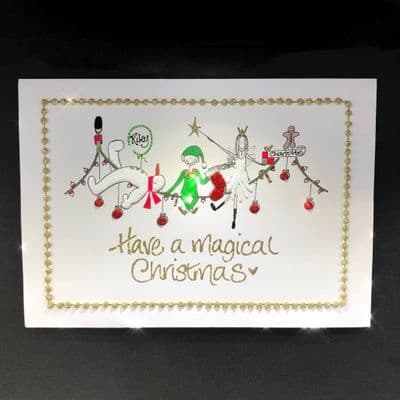 Snowman, Elf & Fairy Christmas Party