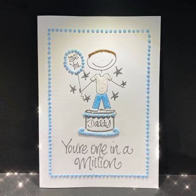 Son or Daughter with Balloon