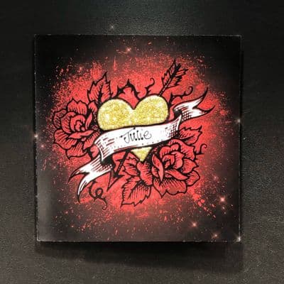 Tattoo Heart & Roses