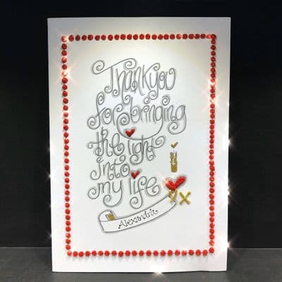 Thank You For Bringing The Light Into My Life