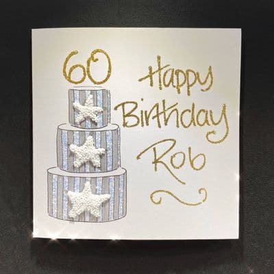 Three Tier Star Cake