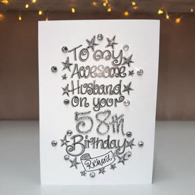 To My Awesome Husband On Your Birthday