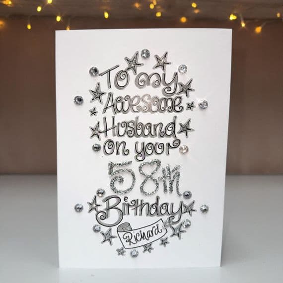 To My Awesome Husband On Your Birthday