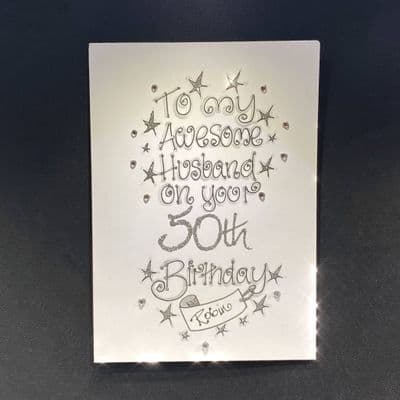 To My Awesome Husband On Your Birthday