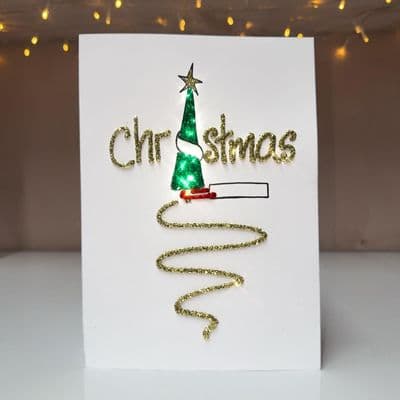 Tree in Christmas Card