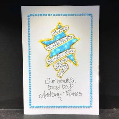 Twinkle, Twinkle Little Star, We Made A Wish And Here You Ahh; Blue or Pink