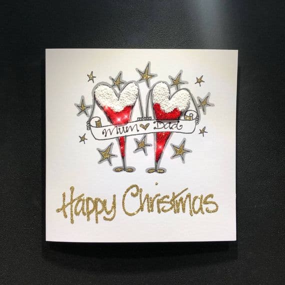 Two Christmas Hearts