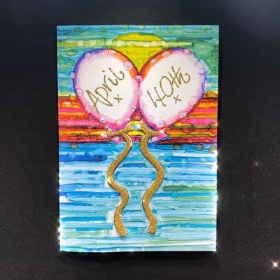 Two Colourful Balloons