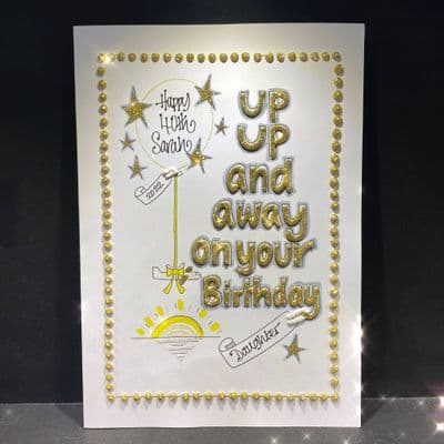 Up, Up And Away On Your Birthday