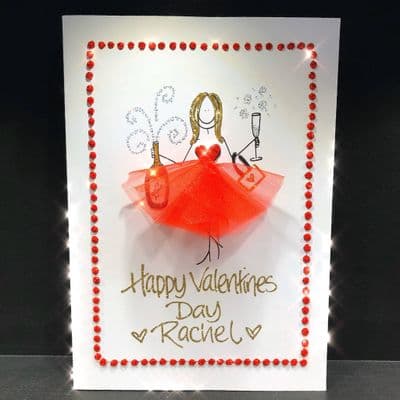 Valentine Net Dress Girl