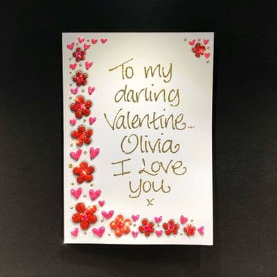 Valentine's Corner of Flowers