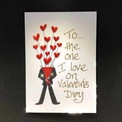 Valentine's Flower Bunch Man