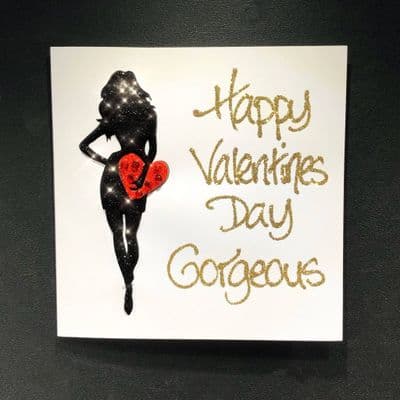 Valentine's Silhouette Girl