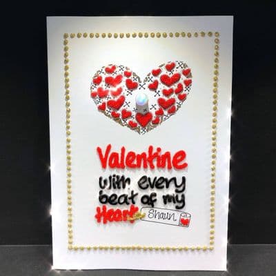 Valentine With Every Beat Of My Heart