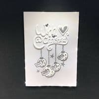 With Love At Christmas; White or Multi-Coloured