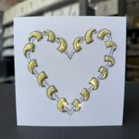 Yellow Ribbon Heart