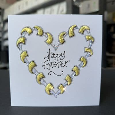 Yellow Ribbon Heart