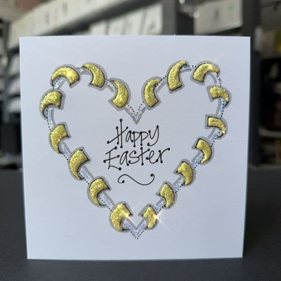 Yellow Ribbon Heart