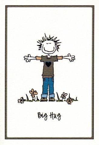 Big Hug Greetings Card