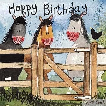By the Gate Birthday Card