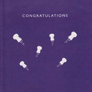 Congratulations ( Cork ) Congratulations card