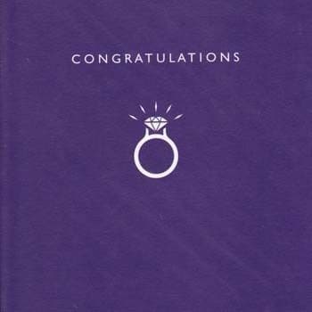Congratulations (Ring ) Congratulations card