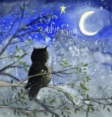 Crescent Moon Any occasion greeting card