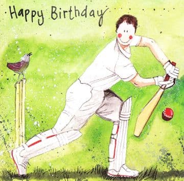 Cricket Birthday Card