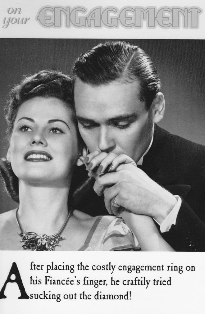 Diamond Engagement card