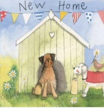 Dog House New Home card