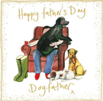 Dogfather Fathers Day card