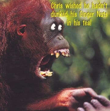 Dunked Birthday Card