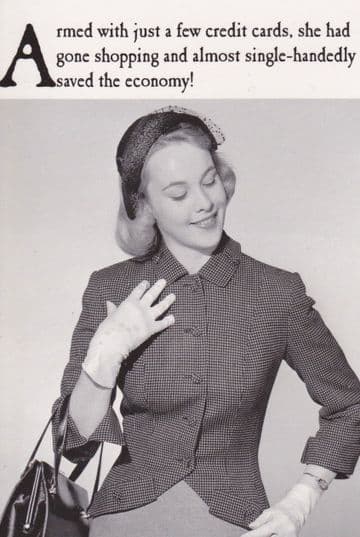 Economy Greetings Card