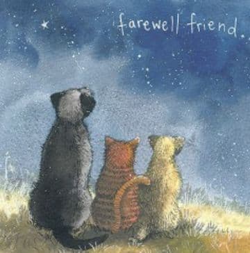 Farewell Friend card