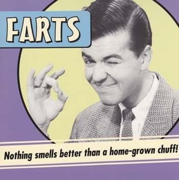 Farts Greetings Card