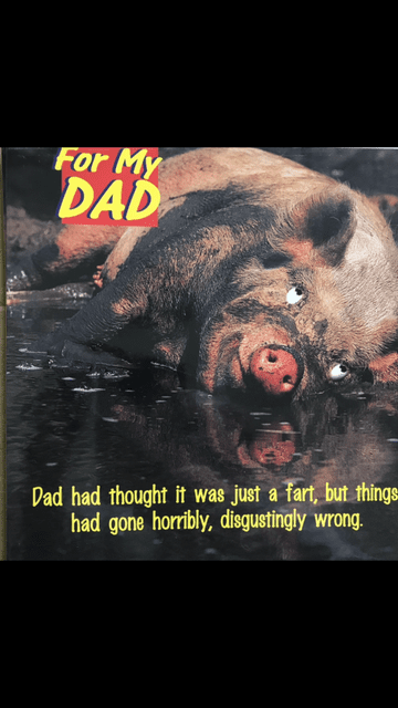 Fathers Day Fart Card