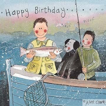 Fishing Trip Birthday Card