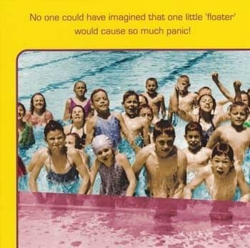 Floater Birthday Card